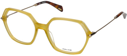Police Glasses Police , Yellow , Dames - 54 MM