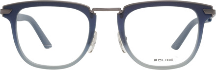Police Gunmetal Heren Optische Monturen Metallic