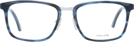 Police Lunettes VPL684 9N4M 52 Blauw