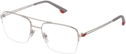 Police Mannen Zonnebril 56/15/145 mm Geïnjecteerd Zwart - One Size