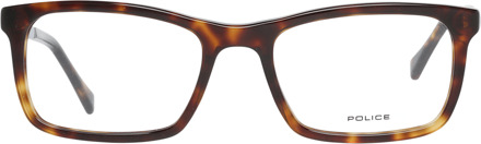 Police Politie Bruin Heren Optische Monturen Veelkleurig - One Size