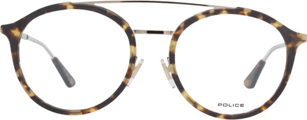 Police Politie Bruin Heren Optische Monturen Veelkleurig