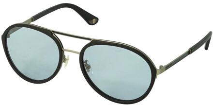 Police Politie SPLA57C 08FT zwarte zonnebril - maat