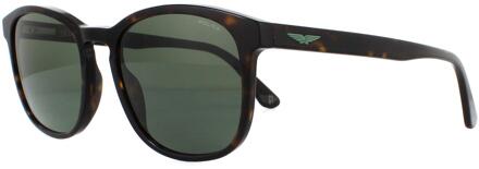Police Politie zonnebril SPL997 Origins Lite 3 0722 Glanzende Havana Green Bruin