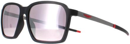 Police SPLL16 Solstice 5 U28Z matzwart roze multilayer zonnebril wit gespiegeld - One Size