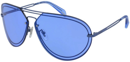Police Sunglasses Police , Blue , Dames - 67 MM