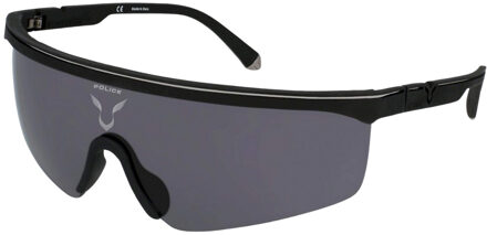 Police X Lewis Hamilton rubberen zwarte zonnebril