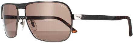 Police zonnebril SPLC36 staartwind evo 2 0568 Gunmetal grijs groen - One Size