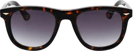 Police Zonnebril SPLL87V 6E4V 52 Bruin - One Size