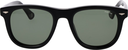 Police Zonnebril SPLL87V 700V 52 Zwart