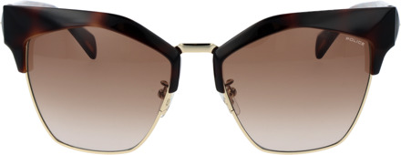 Police Zonnebril SPLN59 01AY 56 - maat Bruin