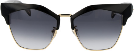 Police Zonnebril SPLN59 0Z42 56 Zwart