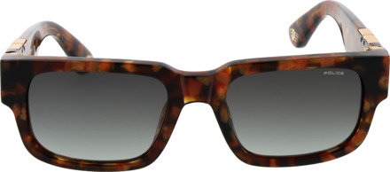 Police Zonnebril SPLP24 0AER 54 Bruin - One Size