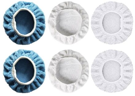 Polijsten Motorkap Buffer Pad Microfiber Motorkap Auto Polijstmachine Pad Cover Voor Auto Verf Zorg 5-6 "7-8" 9-10 "3 Maten