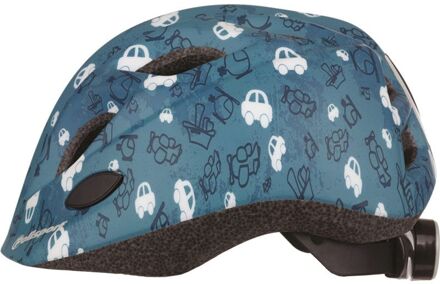 Polisport Helm Fun Trip XS 46-53 cm met led Blauw