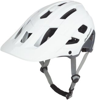 Polisport Mountain pro fietshelm l 58-61cm wit/grijs