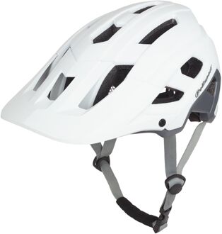 Polisport Mountain pro fietshelm m 55-58cm wit/grijs