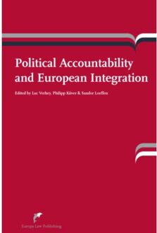 Political accountability and European integration - Boek Europa Law Publishing (9089520554)