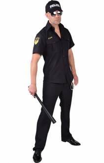Politie Blouse heren Carnaval