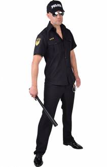 Politie Blouse heren Carnaval