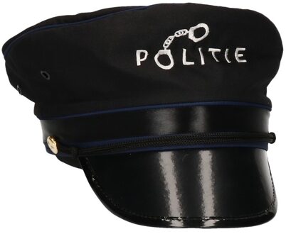 Politie carnaval verkleed pet volwassenen