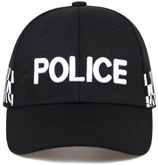 Politie Geborduurde Baseball Cap Hip Hop Verstelbare Outdoor Sport Cap Cap En Najaar Zonnehoed