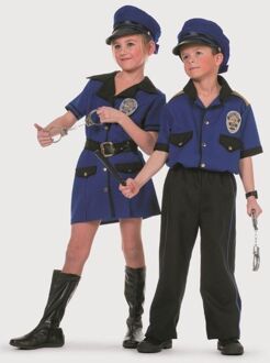 Politie jongen kostuum