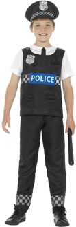 Politie kostuum voor jongens - 116/128 (4-6 jaar) - Kinderkostuums