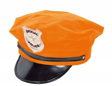 Politie Pet - Oranje