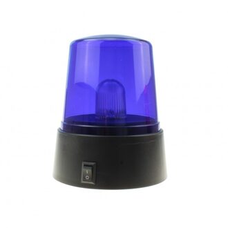 Politie speelgoed artikelen zwaailampen/zwaailichten blauw LED van 11 cm. Jongens cadeau.