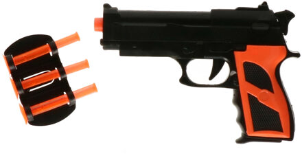 Politie speelgoed set - pistool met accessoires - verkleed rollenspel - plastic - voor kinderen