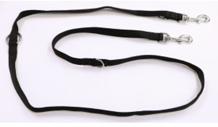 Politielijn nylon 20 mm x 200 cm Zwart