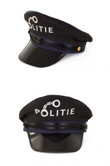 Politiepet met tekst POLITIE