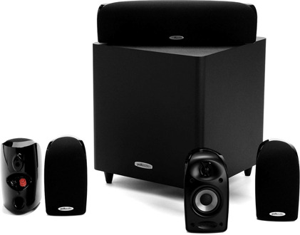 Polk Audio TL1600 - 5.1 speakerset met actieve subwoofer - Zwart