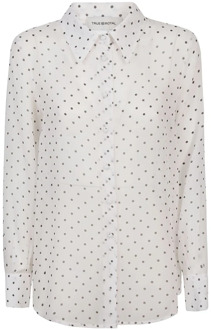 Polka Dot Overhemd Wit True Royal , White , Dames - L,Xs,2Xs