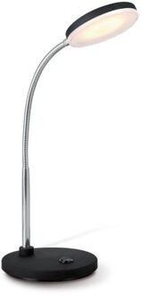 Polly LED Bureaulamp 28 cm - Zwart