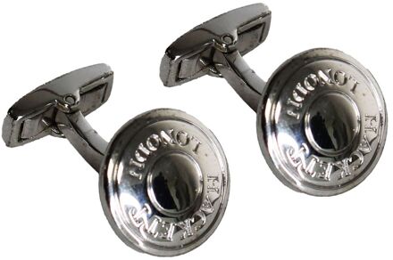 Polo Button Heren Grijs Manchetknopen