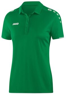 Polo Classico Dames Sport Groen-Wit Maat 34