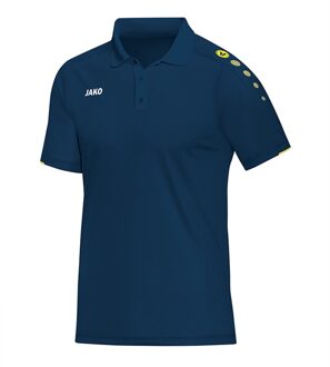 Polo Classico Nacht Blauw-Citroen Maat 4XL