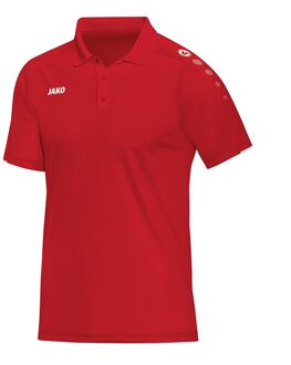 Polo Classico Rood-Wit Maat 4XL