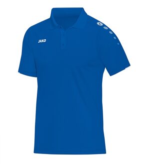 Polo Classico Royal Blauw-Wit Maat 4XL