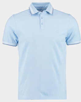Polo korte mouw brick polo oxford collar 24108br06bo/210 light blue - maat XXL Blauw