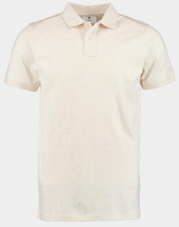 Polo korte mouw fender polo melange 24108fe62bo/820 sand Beige - XXL