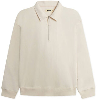 Polo lange mouw 2446-605 Ecru