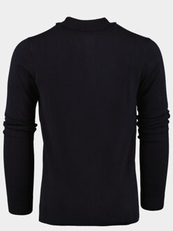 Polo lange mouw polo manica lunga 3020900/205 Blauw - XL