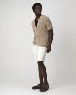 polo met korte mouwen appie Taupe - XXL