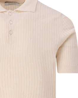 Polo met korte mouwen Beige - 54