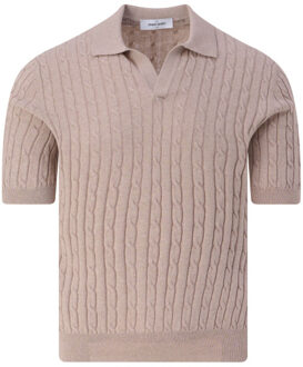 Polo met korte mouwen Beige - 54
