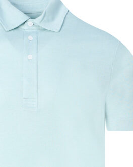 Polo met korte mouwen Blauw - XL