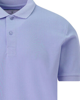 Polo met korte mouwen Blauw - XXL